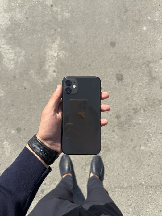 Iphone 11 qora 64gb