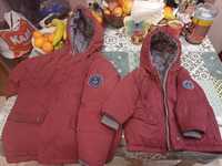 Зимни двулицеви якета Vertbaudet за 3-5год. и 9-11год.дете