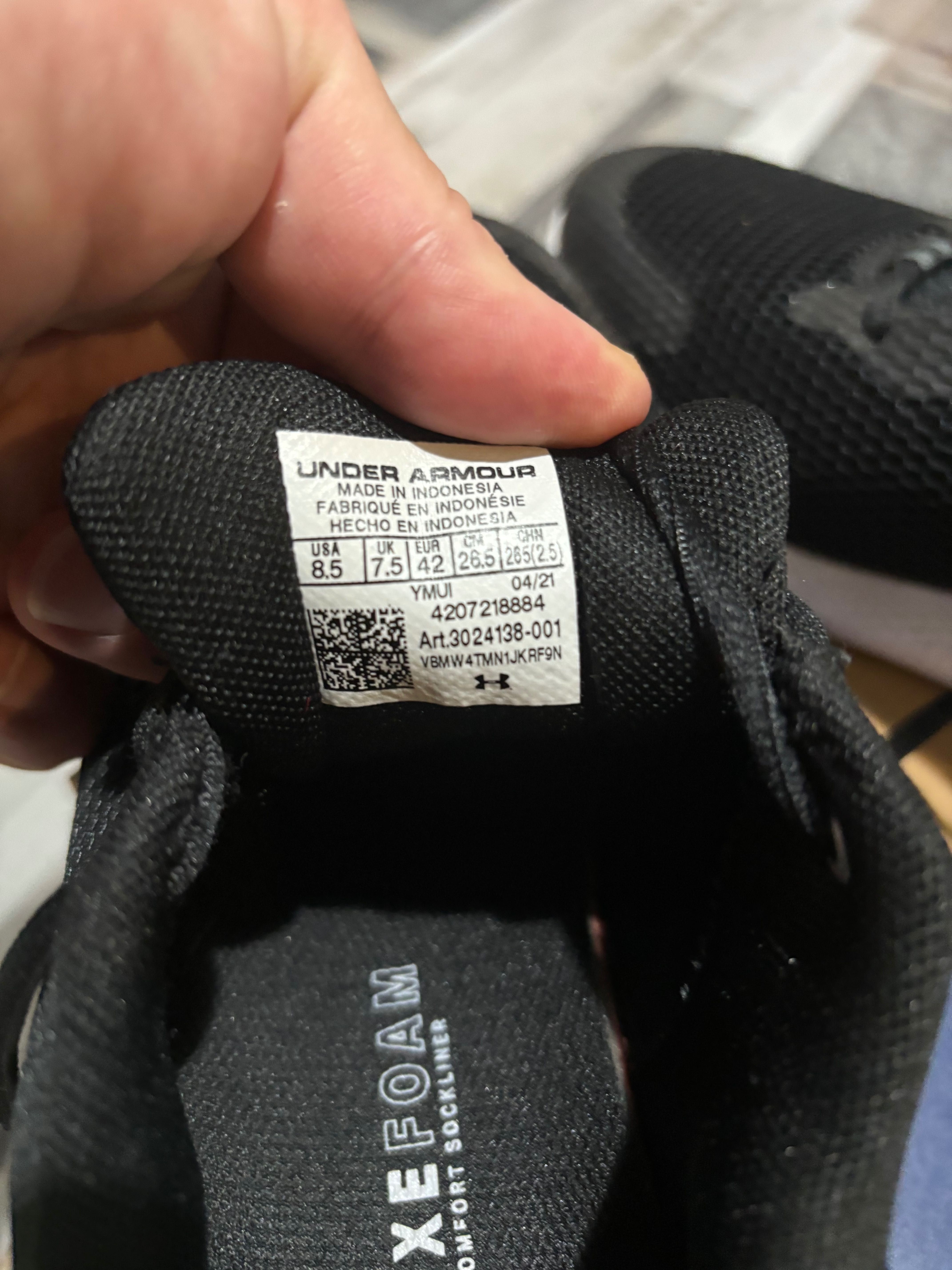 Маратонки Under Armor