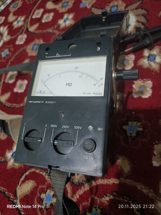 Megommetr . elektronika