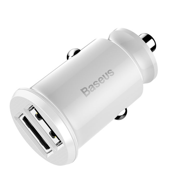 Baseus Бързо Зарядно/Адаптер 3.1A за Kола Fast Charger Dual USB