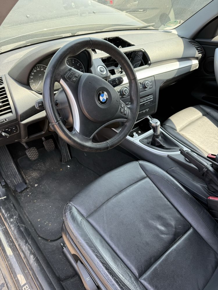 Кожен салон Бмв Е81 Bmw e81 kojen salon