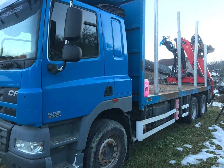 Vând camion forestier Daf Cf 510