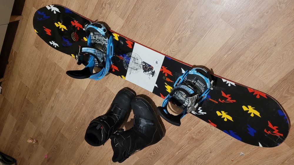 Placa snowboard Burton 155 + legaturi Burton EST + boots Burton BOA 42