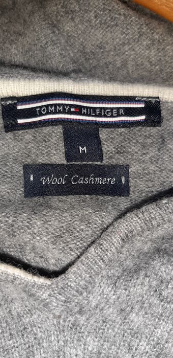 Pulover Tommy Hilfiger casmir si lana superb M