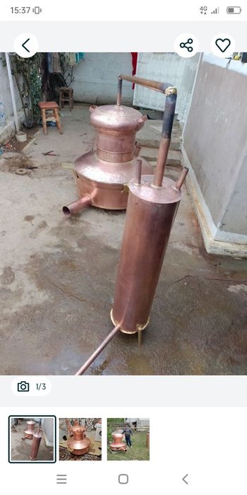 Vând cazane de țuică din cupru