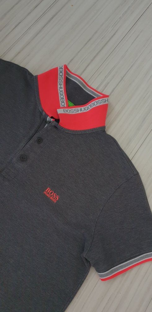 Hugo Boss Paddy Pique Cotton Modern Fit Mens / L ОРИГИНАЛНА Тениска!