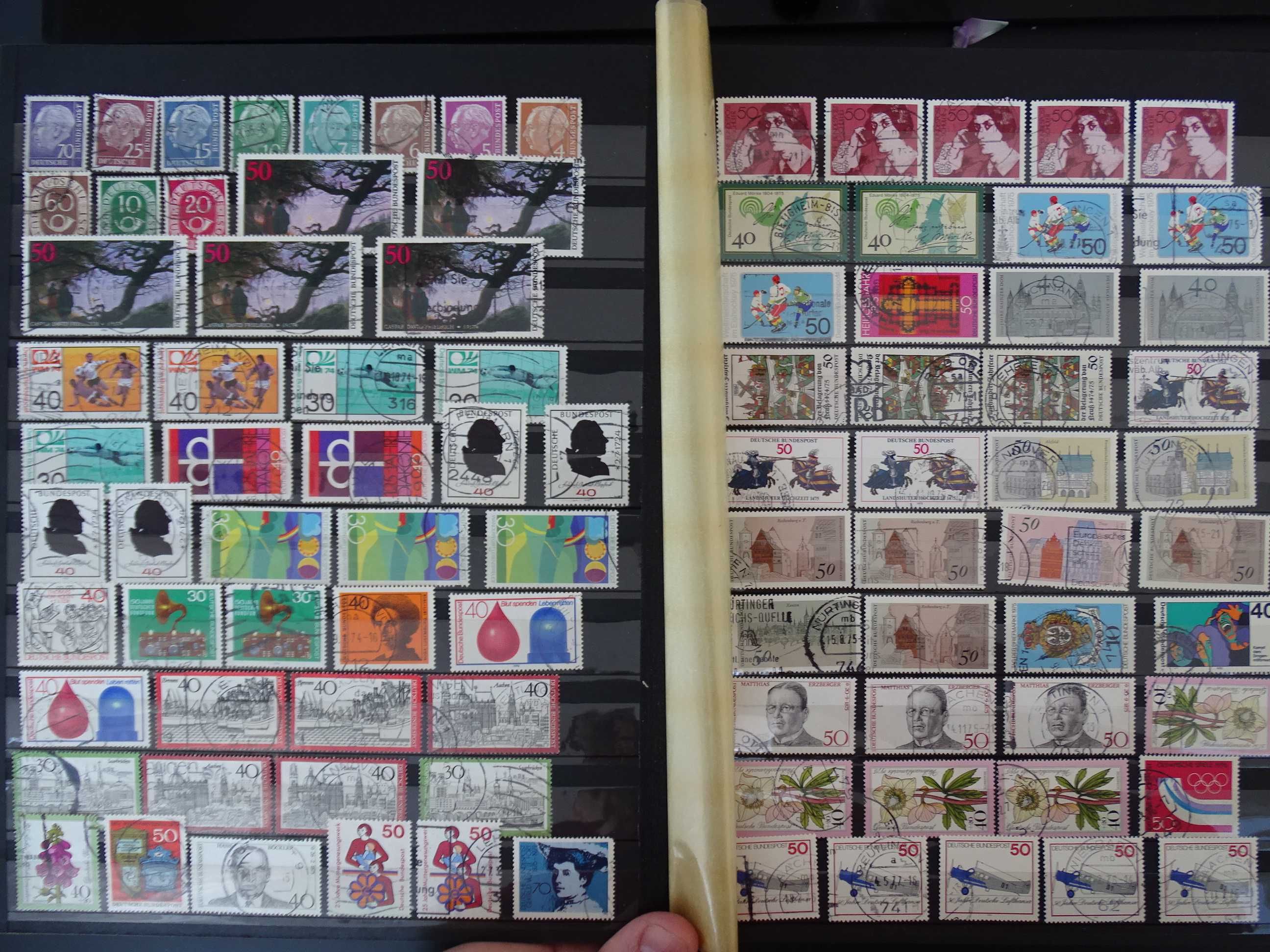 Germania Bund - Clasor cu timbre stampilate 1960-1980 (Lot 340)