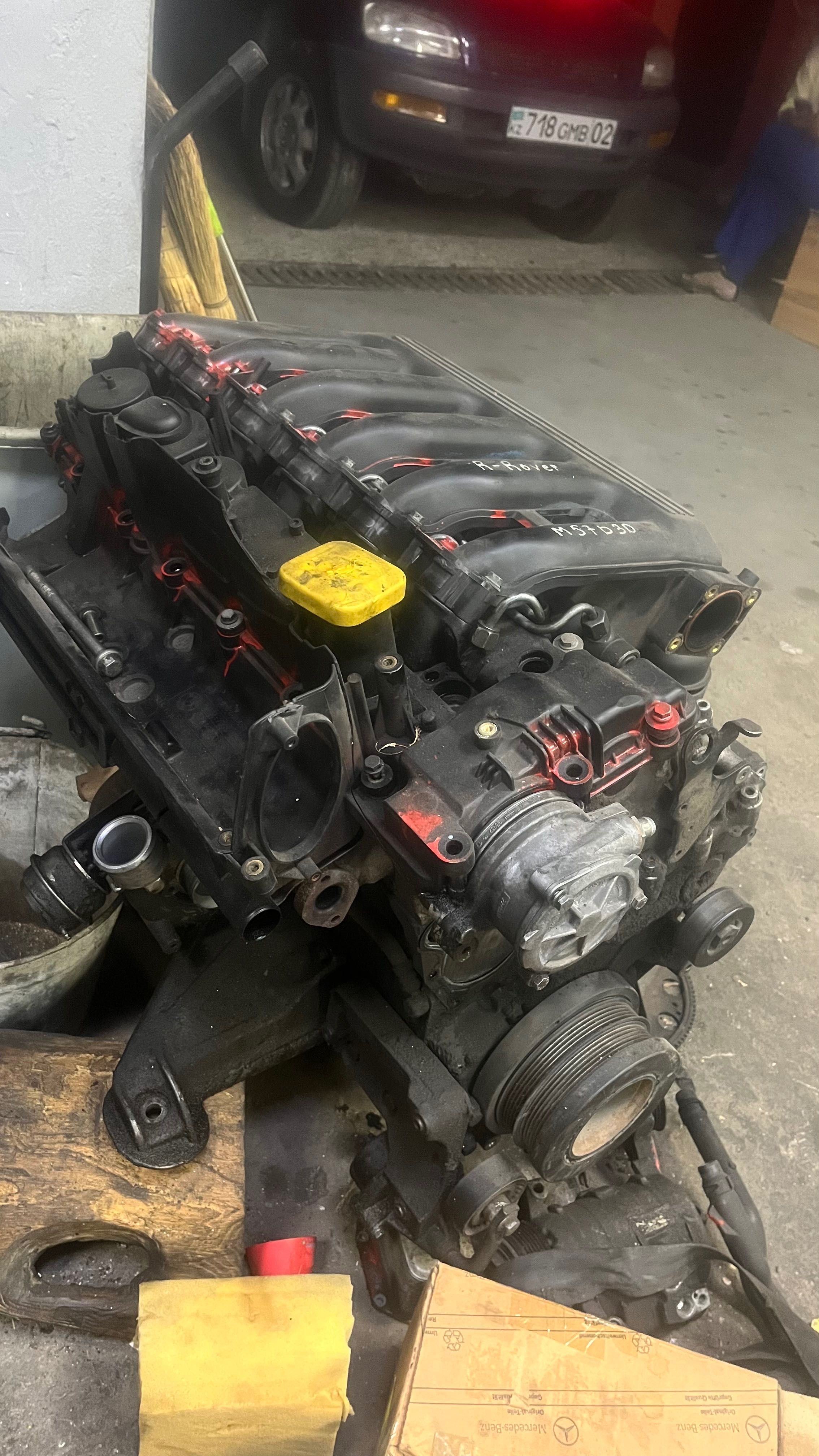 Двигатель M57 d3.0 Range Rover