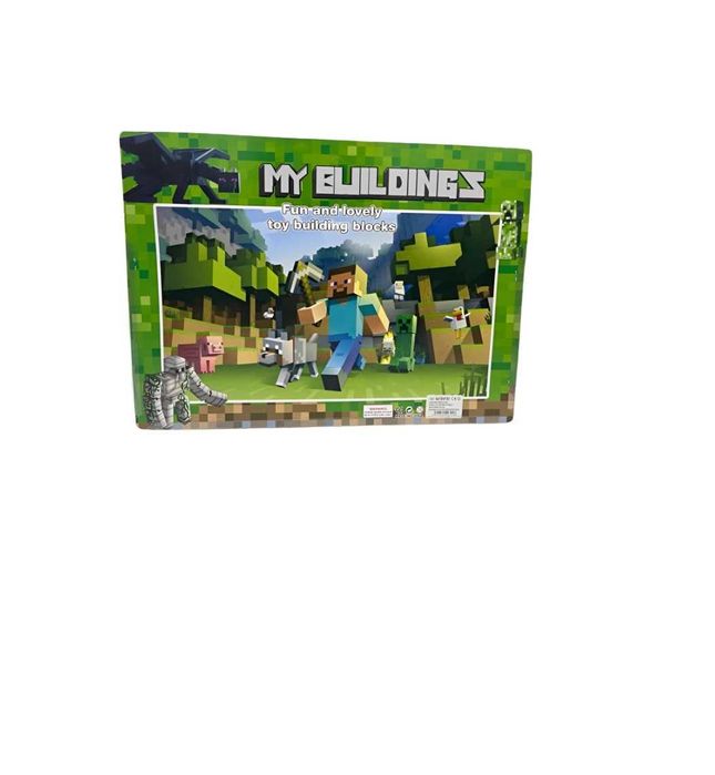 Set 10 figurine Minecraft- My Buldings