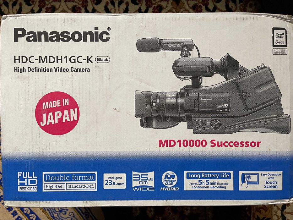 Видеокамера Panasonic HDC-MDH1GC-K