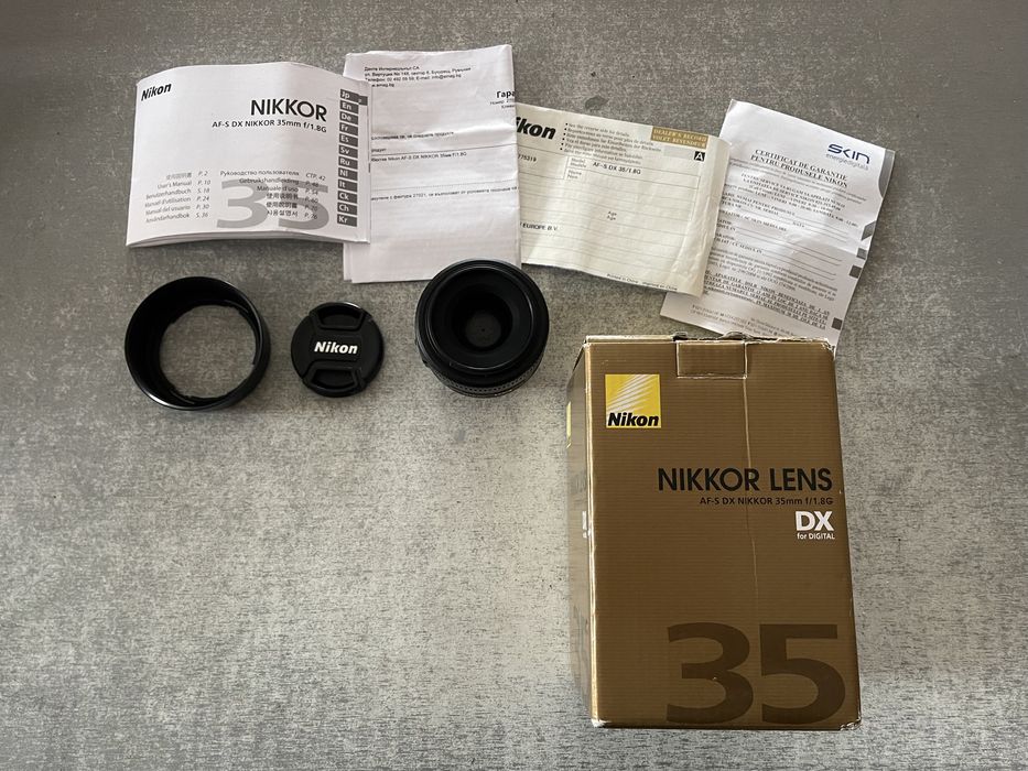 Nikon AF-S 35mm/f1.8G DX