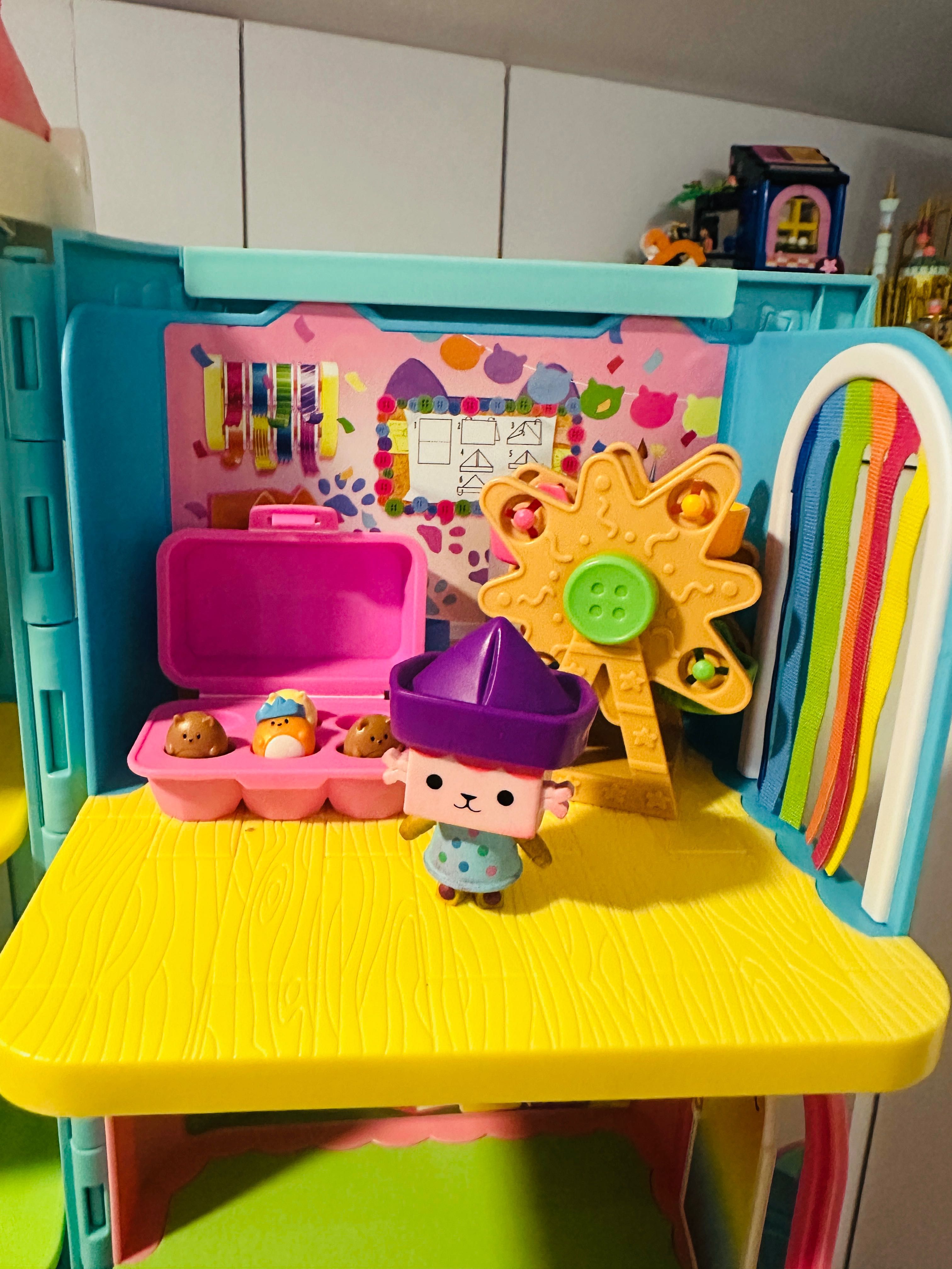 Casă Gabby’s Dollhouse + Toate Cele 6 Camere + Accesorii