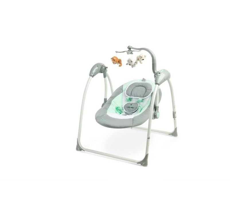 Leagan electric cu telecomanda Caretero LOOP Graphite  - 0 - 12 luni