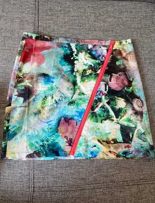 Fusta cu imprimeu marin Masura 38/M