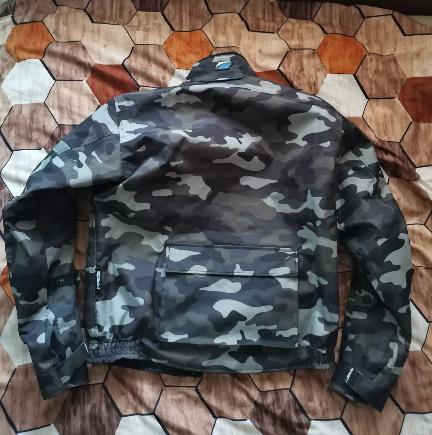 Текстилно водоустойчиво яке за мотор Spada Camo 2