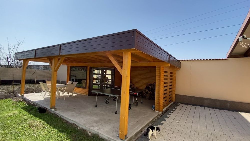 Executam foișoare și terase din lemn