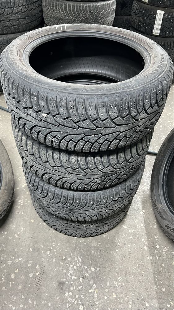 225/50 R17 зимние шины комплект Nokian Nordman 5 шипованные
