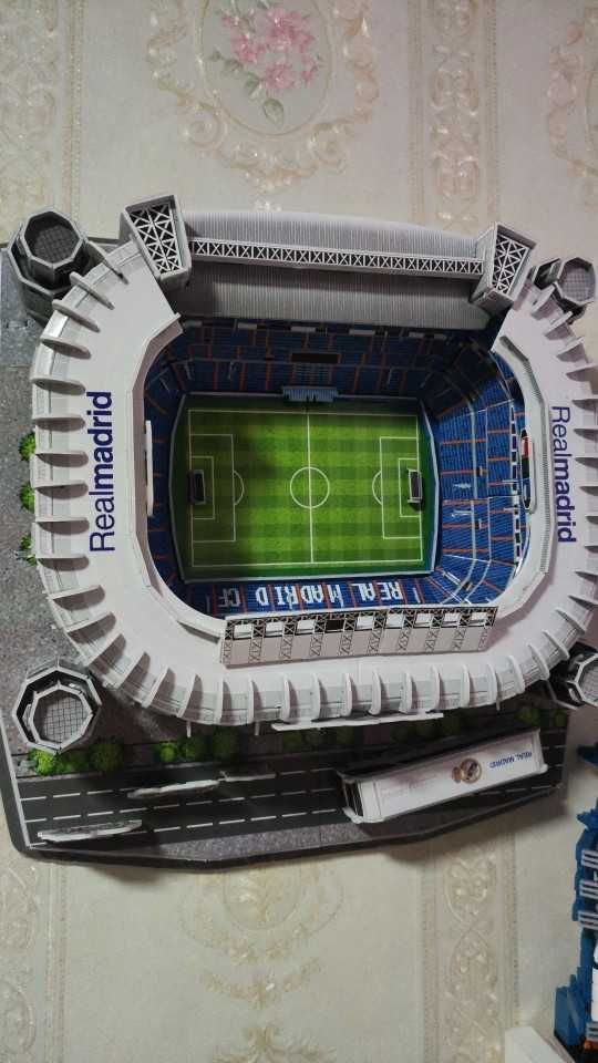 Puzzle 3D stadion fotbal Real Madrid