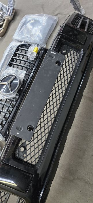 Оригинален Г63 АМГ пакет W464 броня решетка , генерация AMG 463А