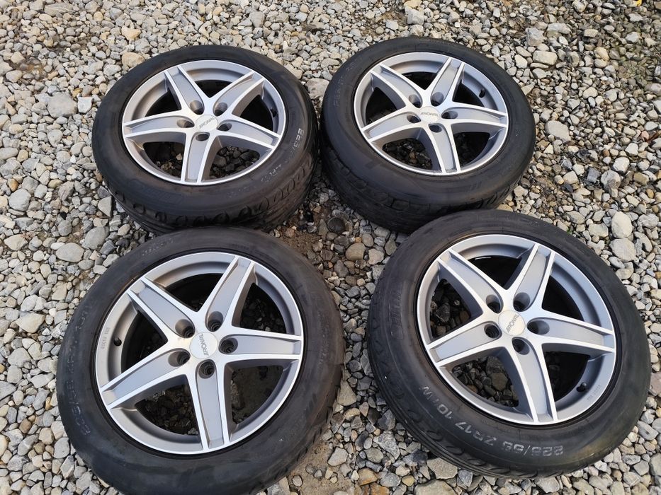 Set jante R17 Ford Mondeo Mk5 focus mk3 5x108. Cu anvelope vara