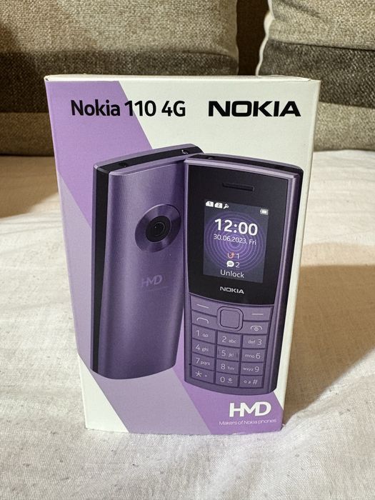 Nokia 110 4G nou in cutie, sigilat, culoare midnight blue