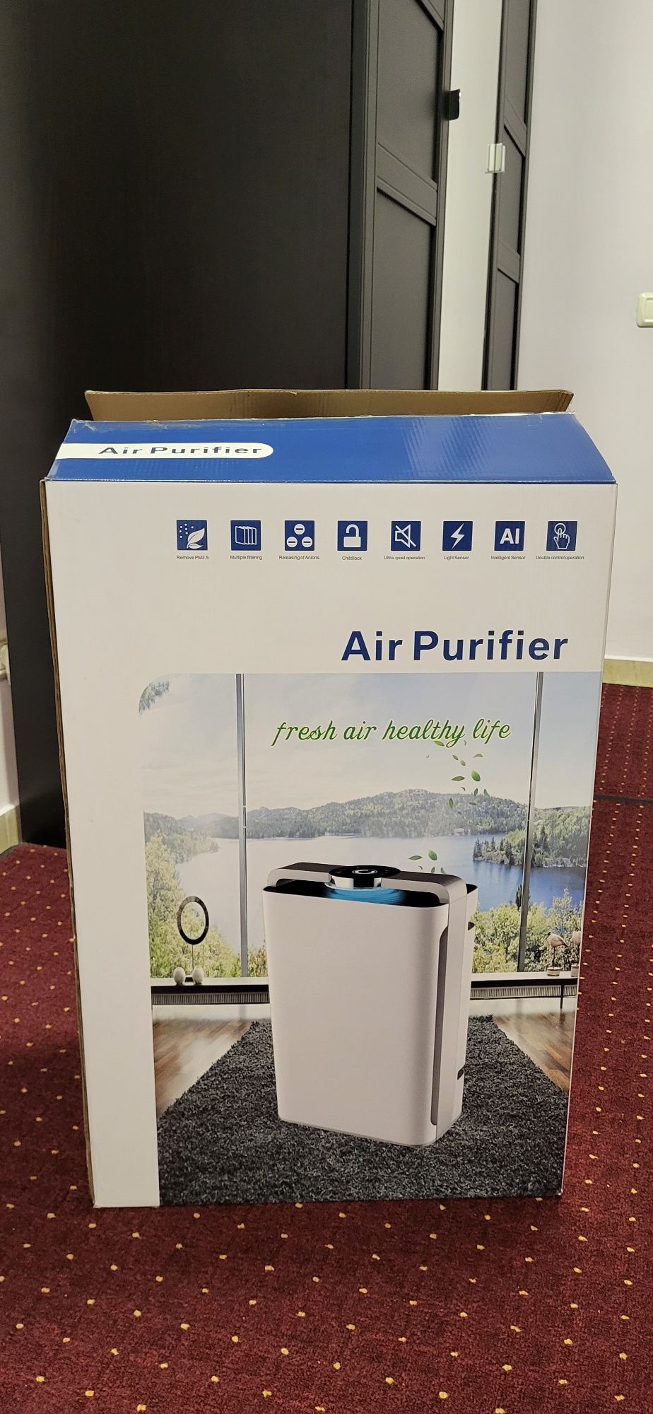 Purificator aer CLD,7 stagii filtrare, UV, Hepa, Carbon activ