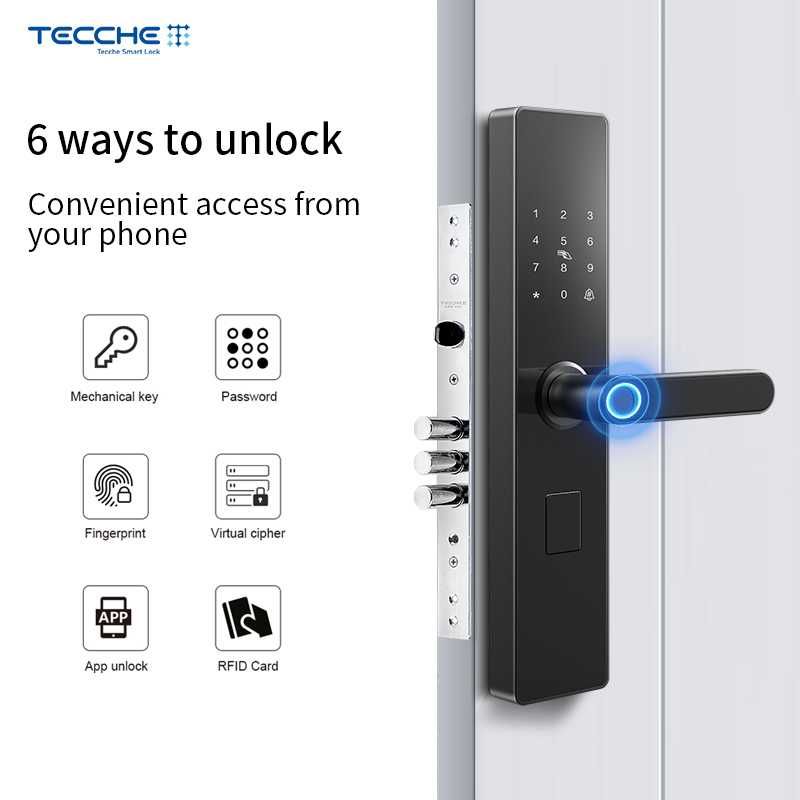 Aqlli qulf Smart Lock Умный замок TECCHE
