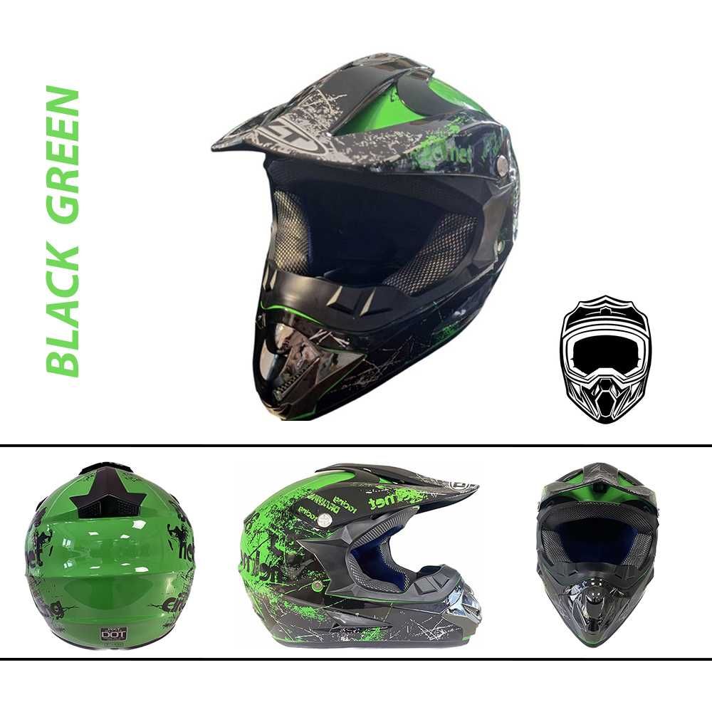 Детска кросова каска SPARK, Full Face, DOT, Размери: XXS; XS; S; M;