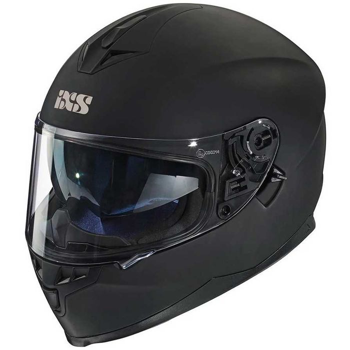 Casca Moto/Scuter/ATV Noua IXS 1100 1.0 negru mat cu ochelari de soare