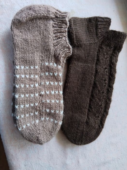 Новые вязаные спортивные носочки на р.37-39