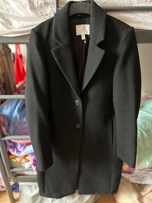 Дамско Палто 36 номер черно