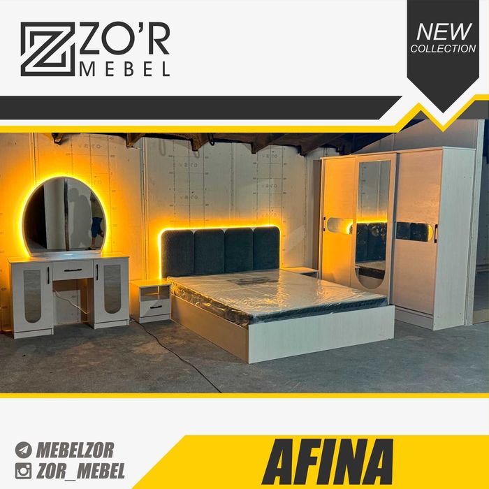 Yotoq garnituri model "Afina" / Спальный гарнитур модель "Afina"
