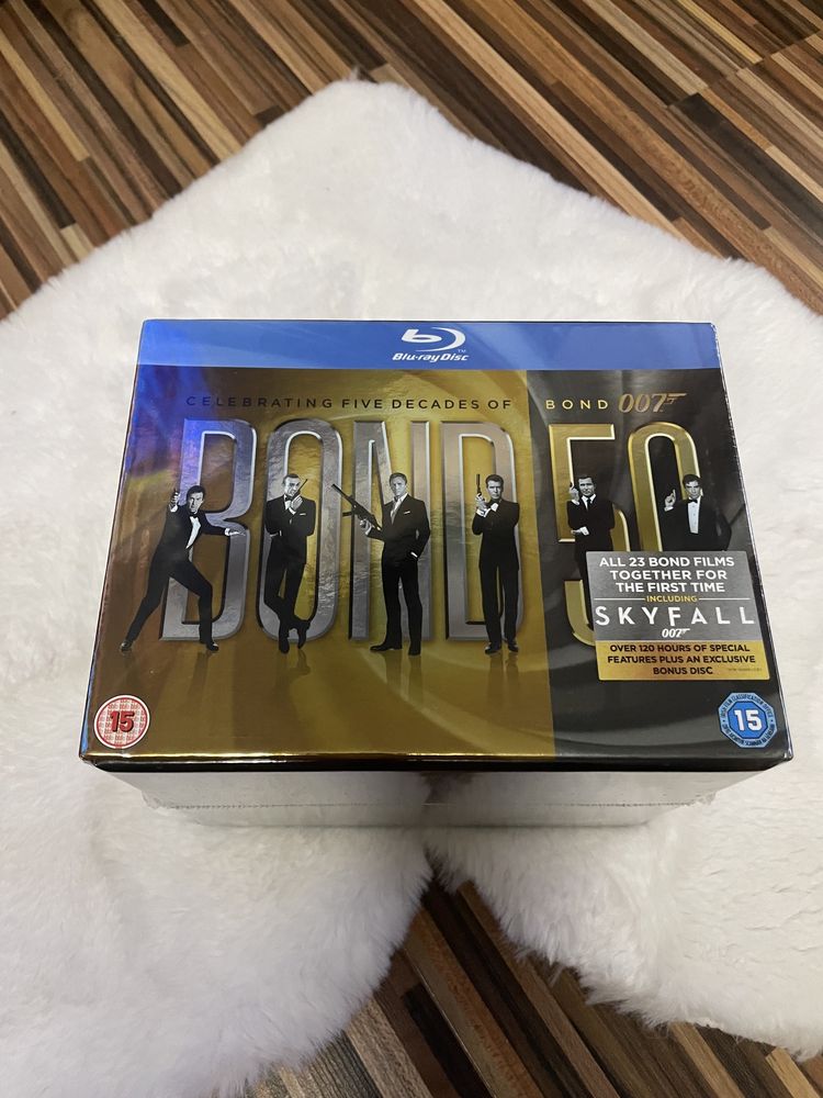 Blu-ray Celebrating Five Decades of Bond 007 James Bond 007 23 Films