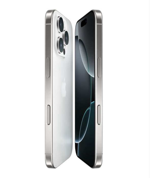 НОВ!!! Apple iPhone 16 Pro Max, 256GB, 5G, White Titanium