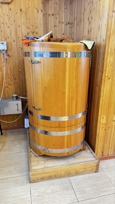 Фитобочка  кедровая  почти  новая