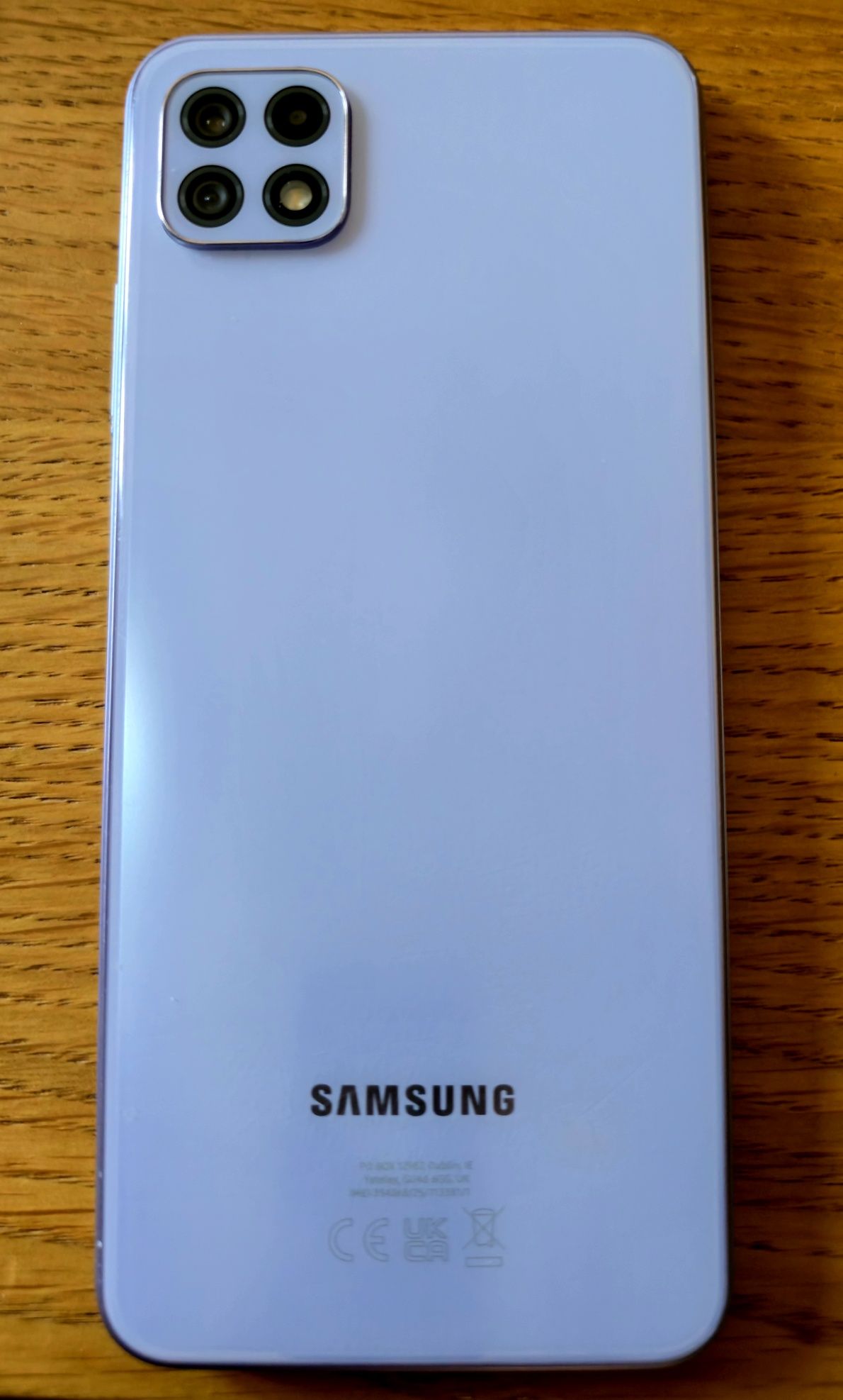 Мобилен телефон Samsung Galaxy A22 5G, 4 GB RAM, 128 GB storage.