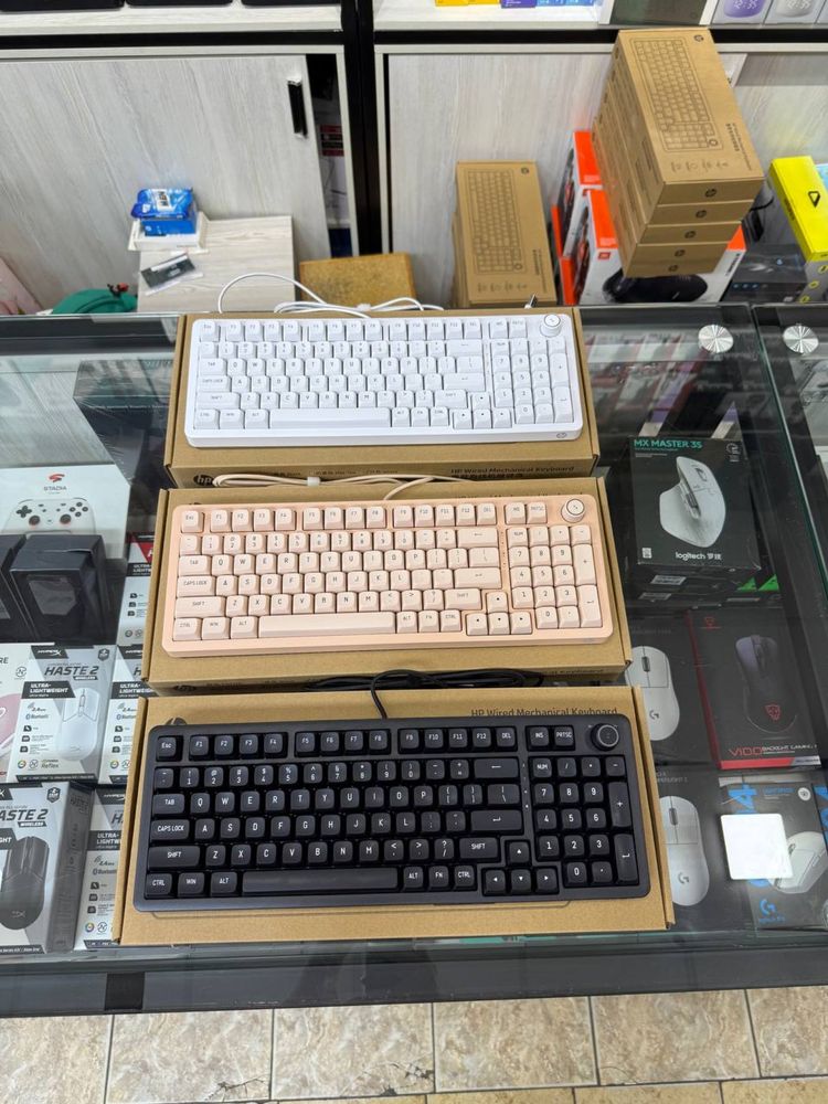 Игровая  проводная механическая клавиатура Hp K10G -98L