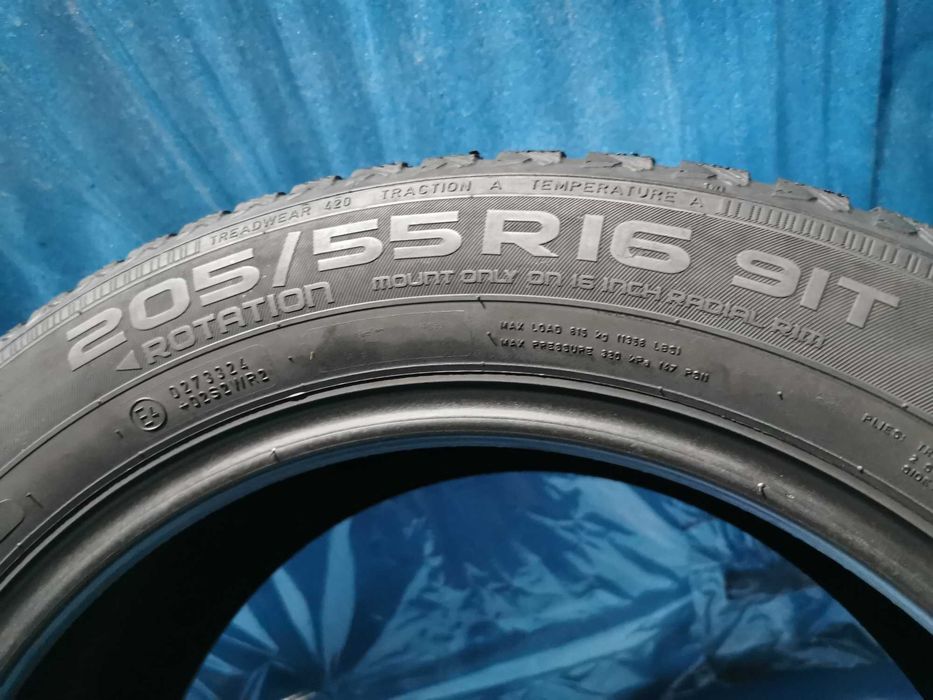 205 55 16 nokian m+s o bucata