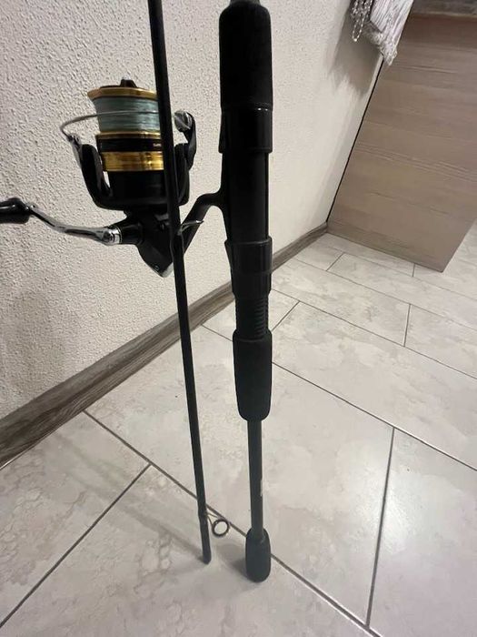 Макара  SHIMANO и пръчка Okuma