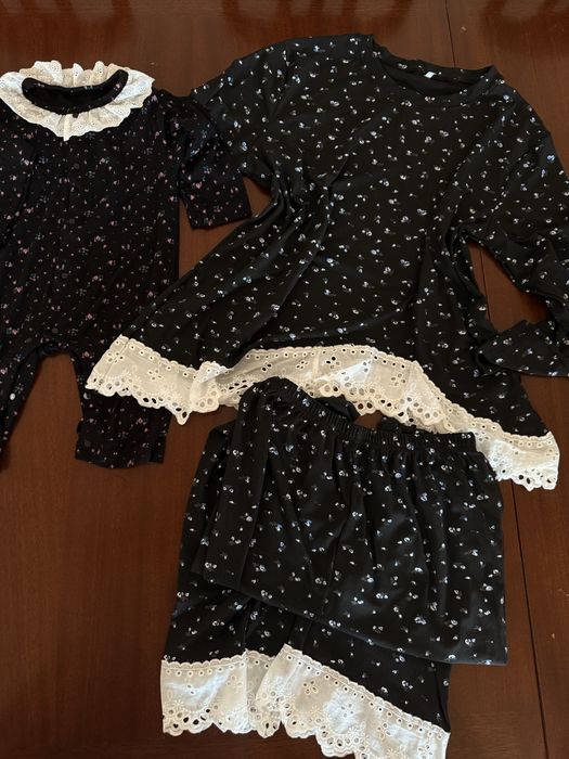 Комлект домашней одежды для мамы и дочки