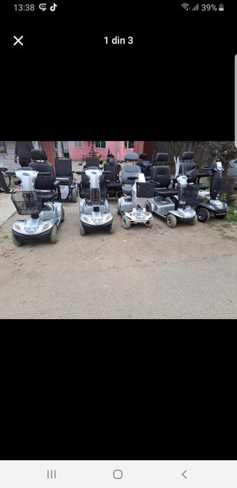 Scuter eletric pentru persoane cu handicap