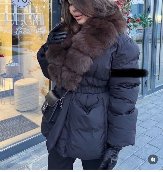 Куртка песец,выдерживает до 35*