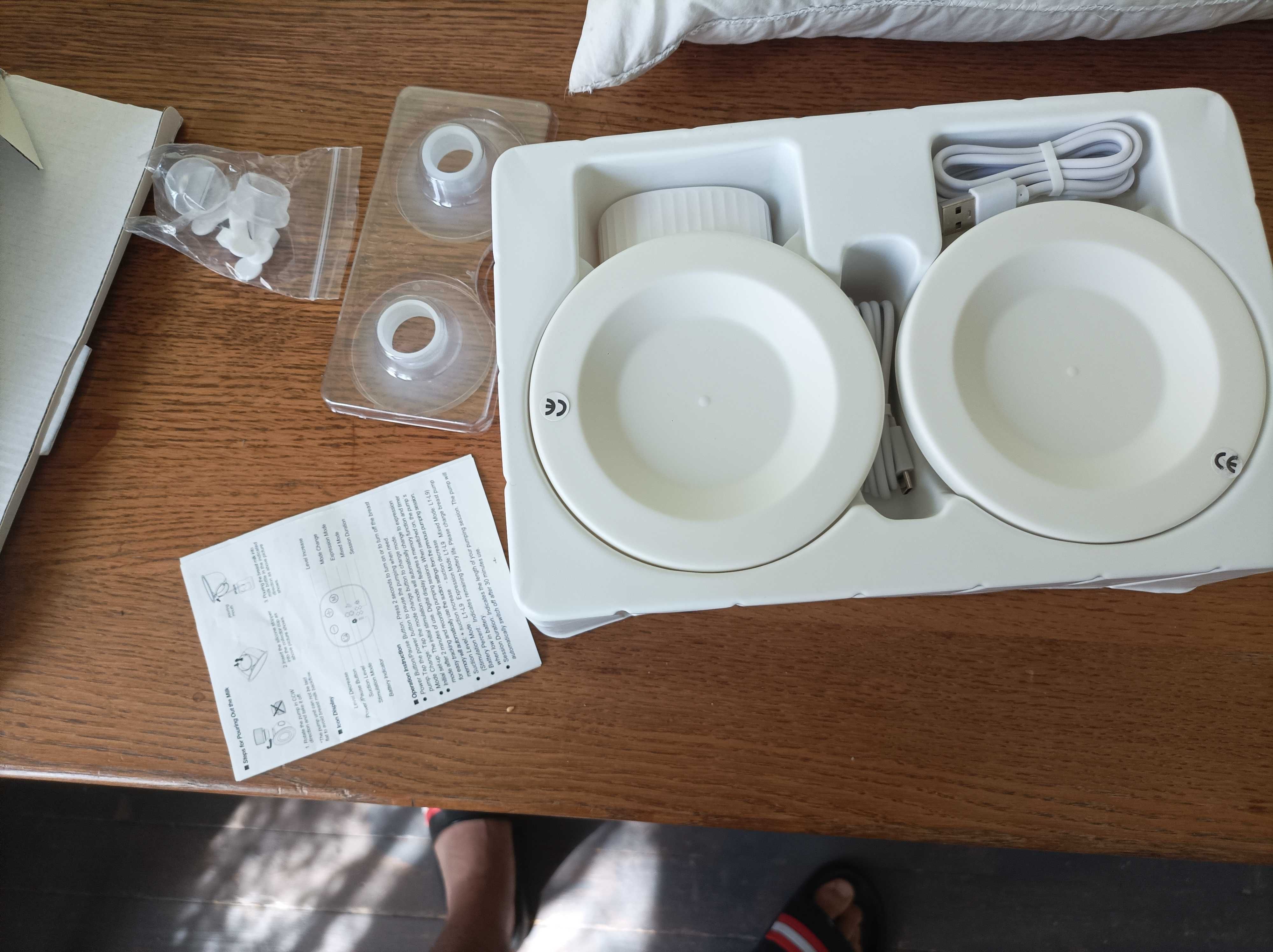 Помпа за кърма Wearable breast pump YD-1193