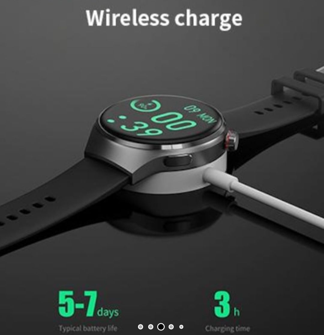 Smartwatch gt4 pro alb si unul negru ca nou transport gratuit