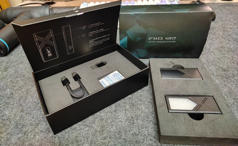 Fiio KA17 портативный USB Цап усилитель