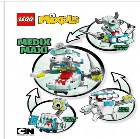 Lego Mixels 41569, 41570, 41571