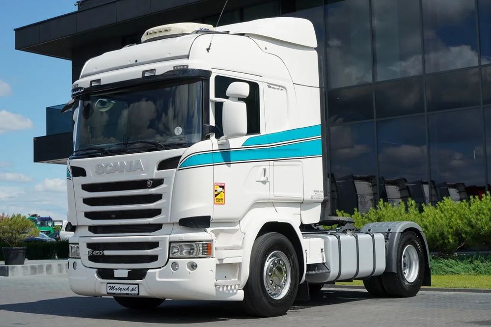 Scania R 450 / RETARDER / I-PARK COOL / 2016 / CONTRACT POST-SERVICE / IMPORTAT