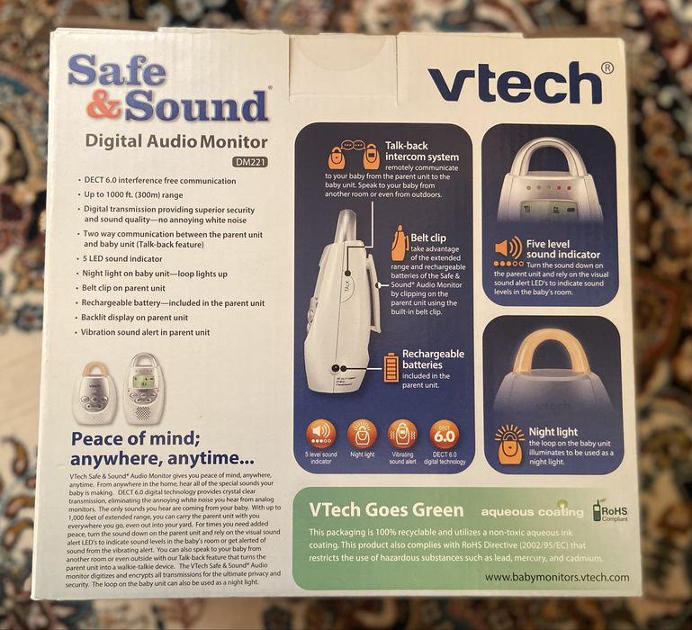 Аудионяня - радионяня Vtech