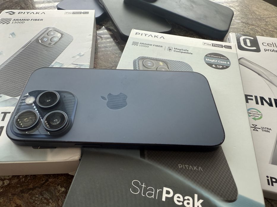 Iphone 15pro Blue 128GB/Battery Health 87%